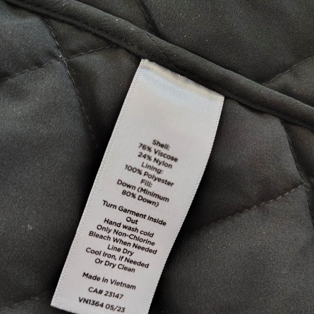 Talbot's Black velvet elegant Asymmetrical Jacket 14 - Picture 7 of 11